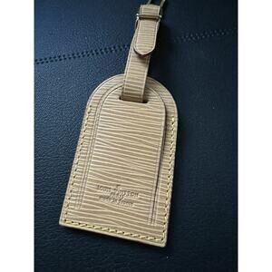 Louis Vuitton Epi Leather Name Tag Golden Beige - France